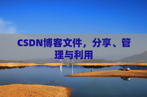 CSDN博客文件，分享、管理与利用